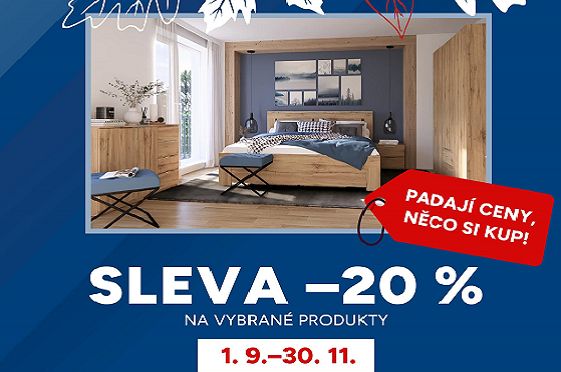 AKCE - SLEVA 20 % 